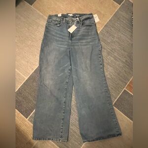 Brand New with Tags Good American Good Waist Palazzo Jeans-Women’s Size 18